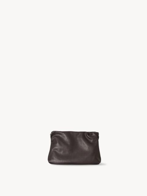 The Row Large Bourse Clutch in Leather