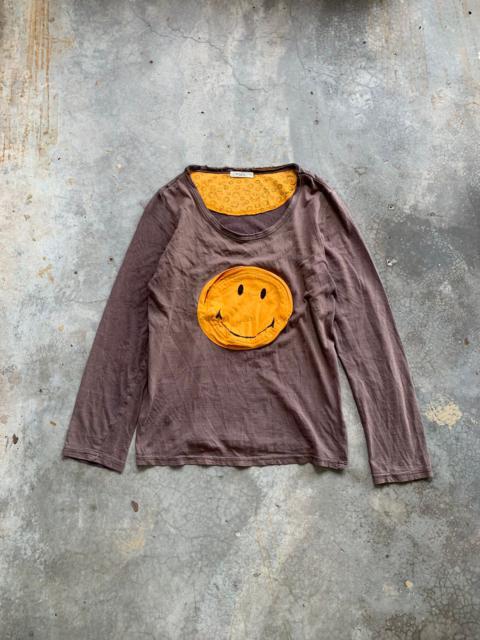 Other Designers Vintage Distressed Sun Faded Smile 3D pocket Kapital style
