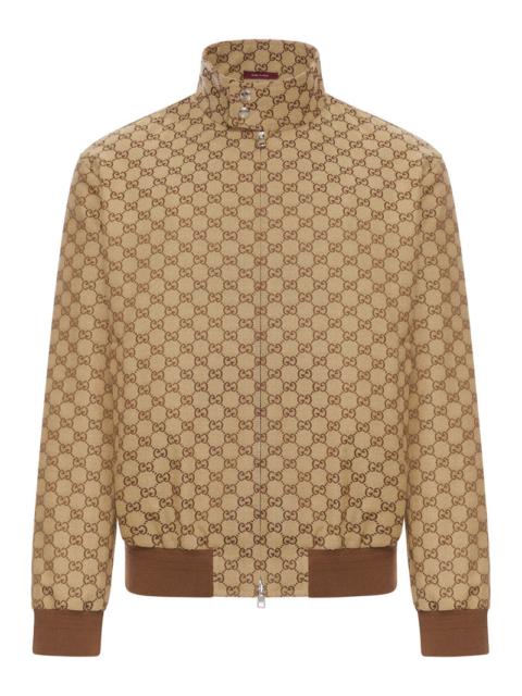 GUCCI Gucci Men Gg Fabric Bomber Jacket