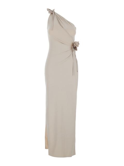 Coperni Women Asymmetric Flower Gown