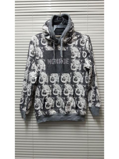 Hysteric Glamour RARE🔥🔥MARILYN MONROE FULL PRINT PULLOVER HOODIES