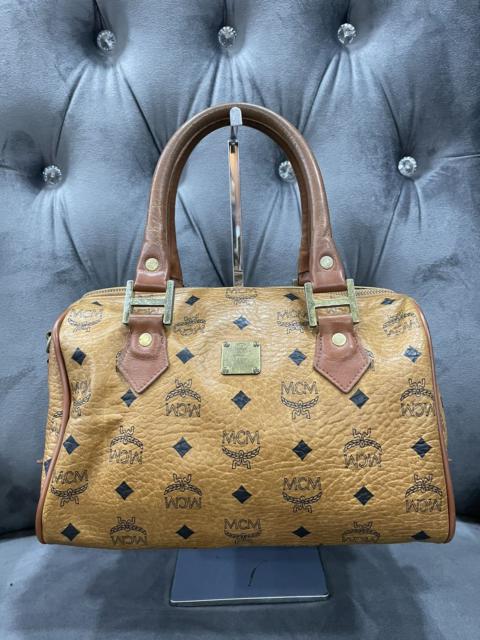 Authentic MCM boston bag