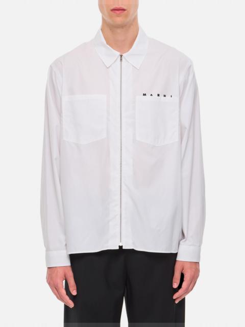 Marni FULL ZIP COTTON SHIRT