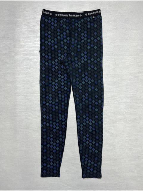 Chrome Hearts Chrome Hearts - Multi Floral Cross Plus Logo Leggings