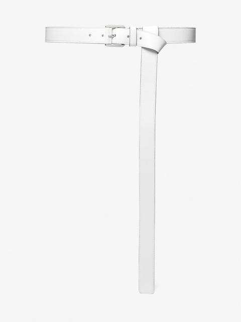 MICHAEL KORS COLLECTION Jodi Leather Waist Belt