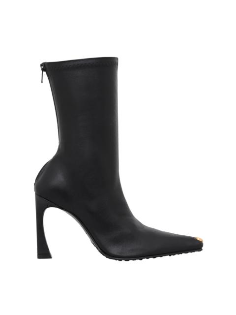 Marine Serre Smooth Leather Ms KiSS Ankle Boots
