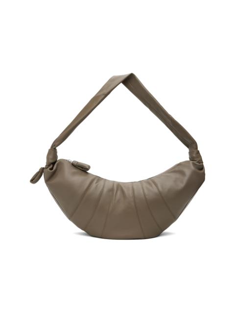 Lemaire Khaki Large Croissant Bag