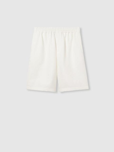 GUCCI Linen blend GG canvas shorts