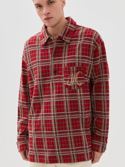 Isabel Marant Orelien Plaid Popover Shirt