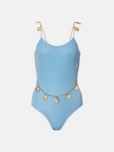 Oséree Lumière embellished swimsuit
