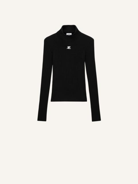 courrèges PULLOVER HIGH NECK REEDITION
