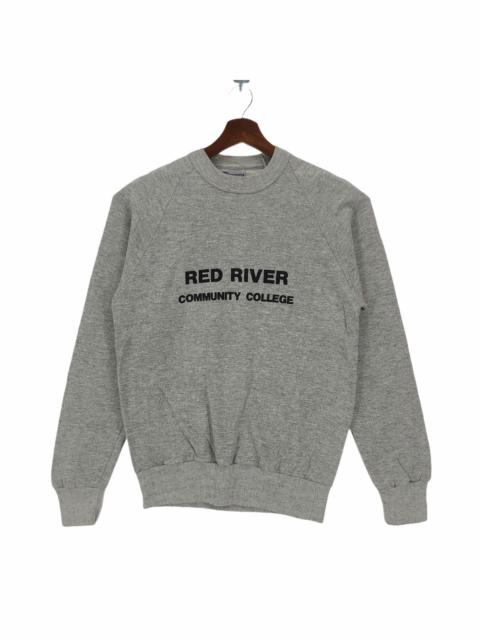 Other Designers Vintage 80s Red River Community College Canada Crewneck