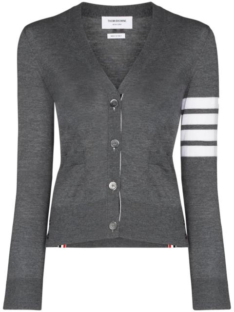 Thom Browne Thom Browne Women 4Bar Wool Cardigan