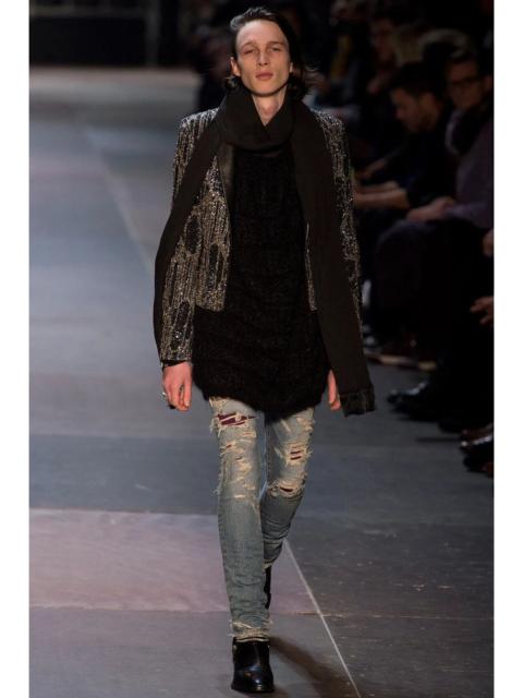 SAINT LAURENT SLP - Hedi Slimane - F/W 13 - D02 Crash Denim Jean