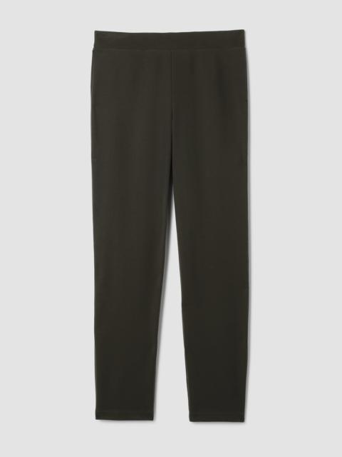 EILEEN FISHER Washable Flex Ponte Slim Pant