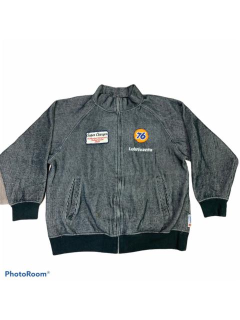 Other Designers Authentic 76 lubricant racing bomber style jacket