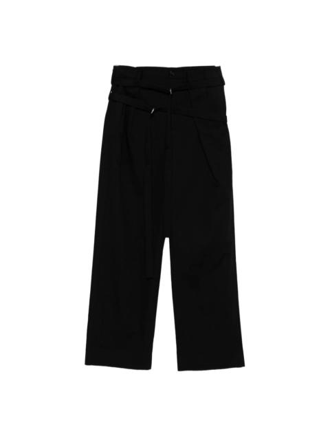 Ann Demeulemeester Ann Demeulemeester Black Trousers - Straight Trousers Women