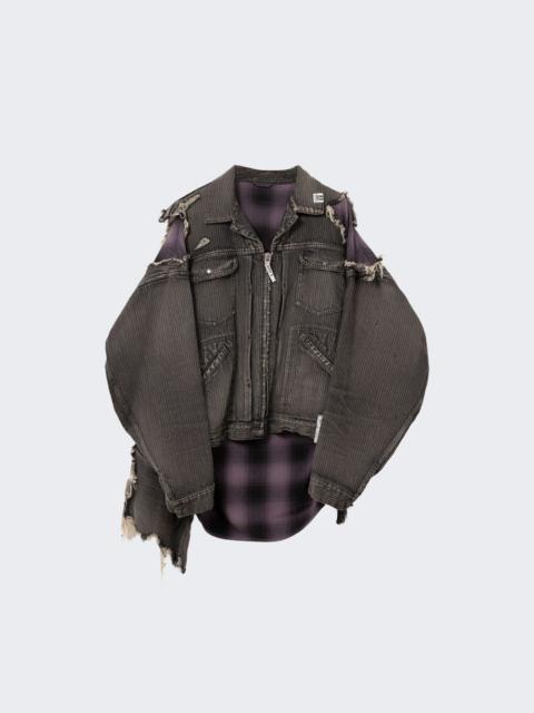 Maison MIHARAYASUHIRO Double Layered Denim Blouson Black