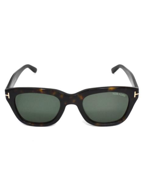 TOM FORD Tom Ford Snowdon Green Square Men's Sunglasses FT0237-F 52N 51