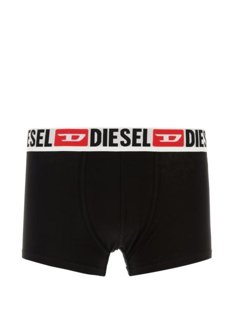 Diesel Black stretch cotton boxer set
