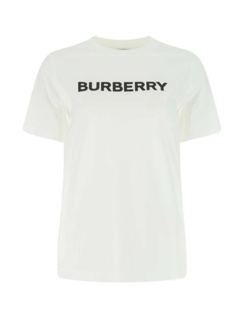 Burberry Burberry Women White Cotton T-Shirt