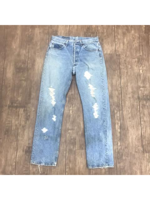 Levi's Vintage 90s Levis 501 Distressed Cobain Style Made in USA