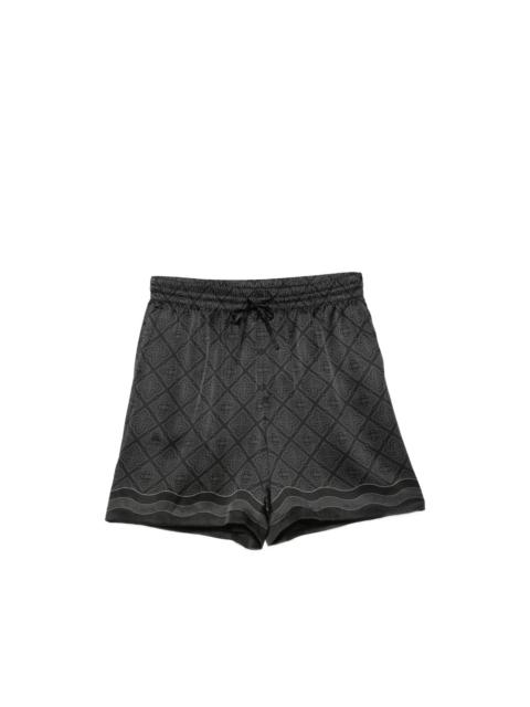 CASABLANCA Casablanca Black Shorts - Deck Shorts Men