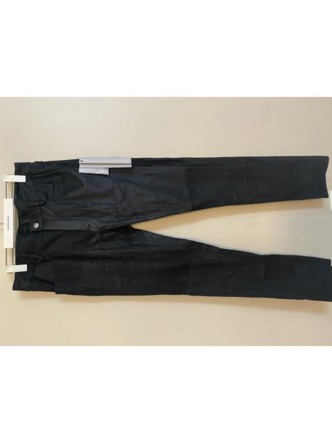 Rick Owens SS21 textured leather tyrone jeans