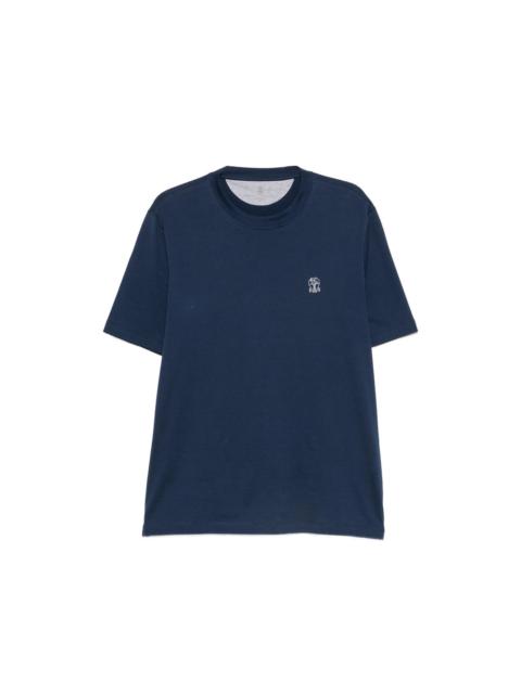 Brunello Cucinelli Brunello Cucinelli Blue T-Shirts & Vests - T-Shirts Men