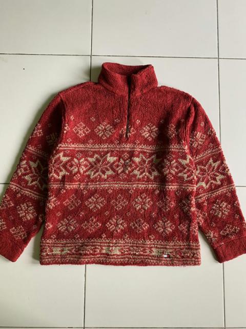 Other Designers Tommy Hilfiger - Tommy helfinger sherpa Fleece Half zip