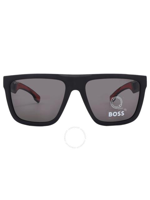 Hugo Boss - Hugo Boss Polarized Grey Browline Men's Sunglasses BOSS 1451/S 0003/M9 59