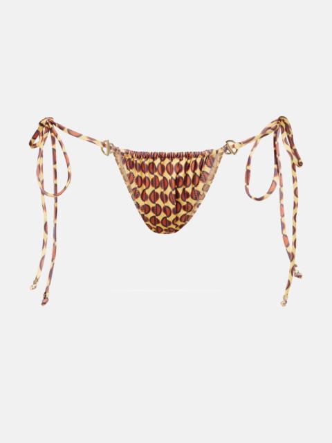 BANANHOT Berry printed bikini bottoms