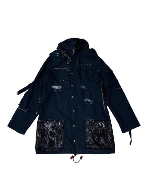 Other Designers If Six Was Nine - ☠️Distressed Punk Style Parka Jacket