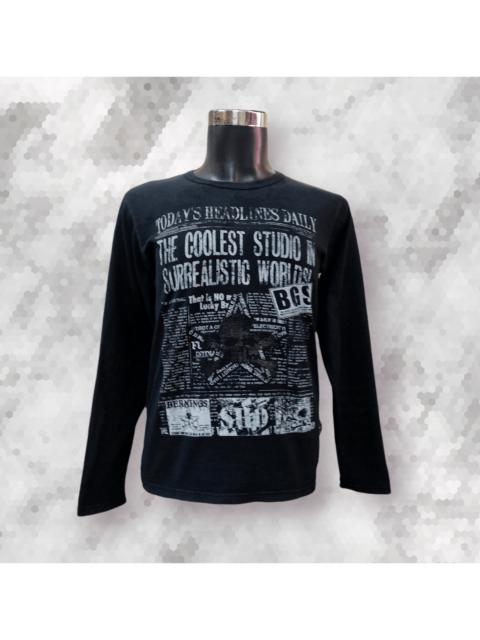 Japanese Brand - Bernings Sho Seditionarist Punk Long Sleeve T-shirt
