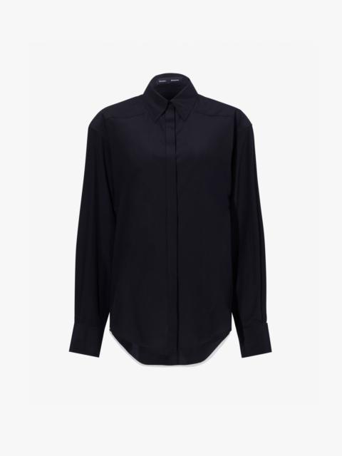 Proenza Schouler Demi Blouse in Stretch Silk Viscose