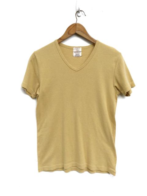 Other Designers United Arrows - United Arrows x Beauty & Youth V Neck Tee Plain Minimalist