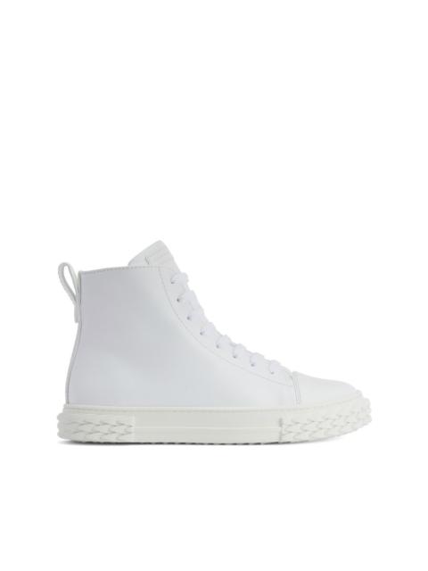 logo-patch high-top trainers