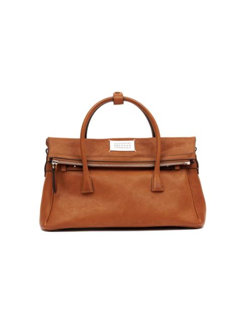 Maison Margiela 5AC Loved to Death East/West Medium Suede Bag brown