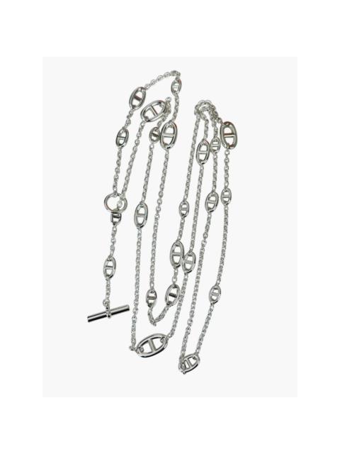 Hermès Hermes Farandole Long Necklace 160cm Sterling Silver