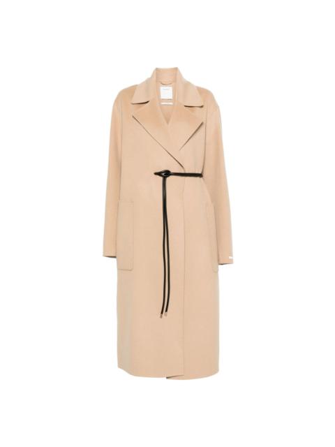 Sportmax Sportmax Brown Coats - Single Breasted Coats Women