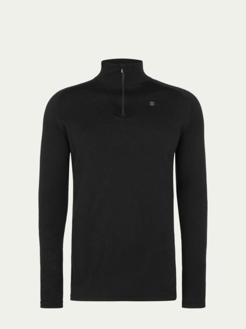 66°NORTH Básar Merino wool zipneck