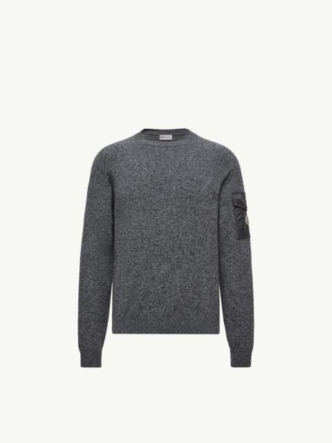 Moncler Mouliné Wool & Cashmere Sweater