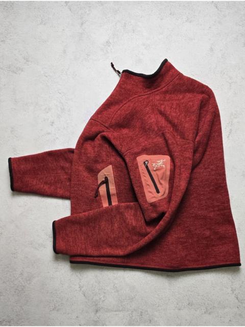 Arc'teryx Arc'teryx Covert Full Zip Knit Fleece Red Jacket
