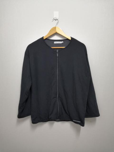 Other Designers Emporio Armani Black Zipper Jacket