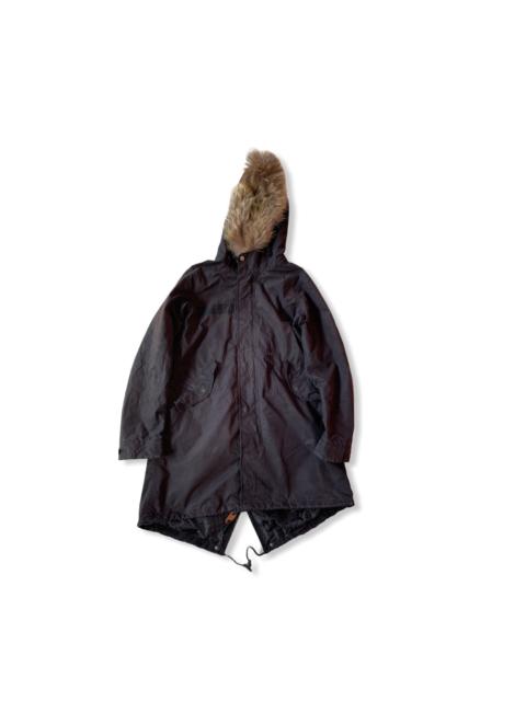 Other Designers Japanese Brand - JapaneseBrand Ships Japan Fishtail Parka Racoon Fur