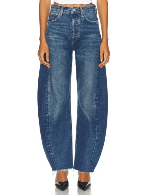 AGOLDE Luna Pieced High Rise Curved Taper