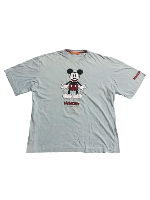 Other Designers Vintage - Vintage Iceberg History Mirror Mickey Mouse Tee