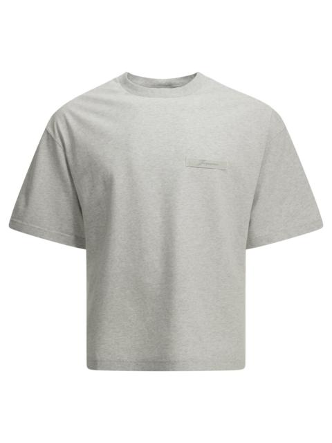 JACQUEMUS Jacquemus Ruban Crew-neck T-shirt Grey