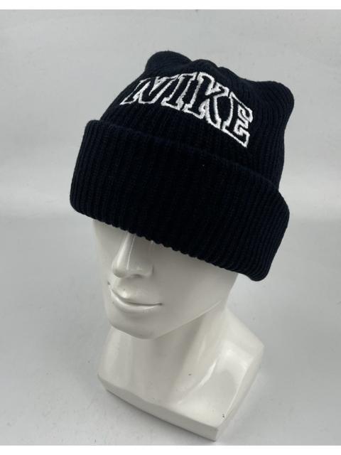 Nike vintage nike big spell out beanie hat snow cap tc39