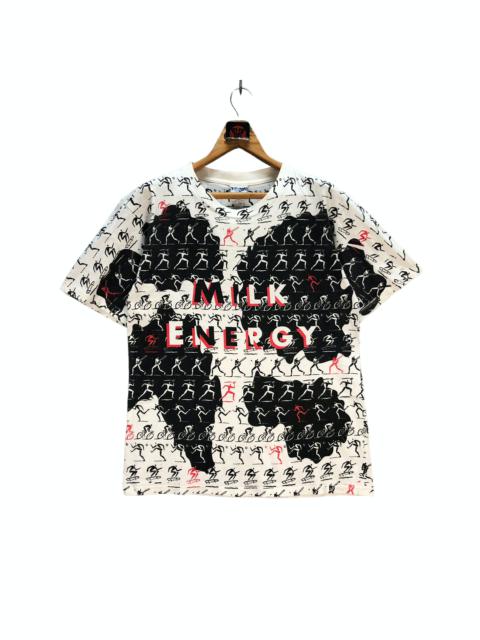 Other Designers Gildan - MILK ENERGY FULLPRINT TEE #7363-139
